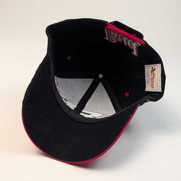 Y2K Dale Earnhardt Jr #8 Budlight Beer Nascar Racing Snapback Hat Black & Red - Picture 4 of 5